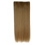 Extensie de par cu 5 Clips On delux dubla dreapta de 60 cm, Blond Inchis Auriu 5L2716